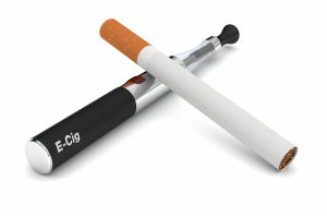 E-cigg kontra vanlig cigarett
